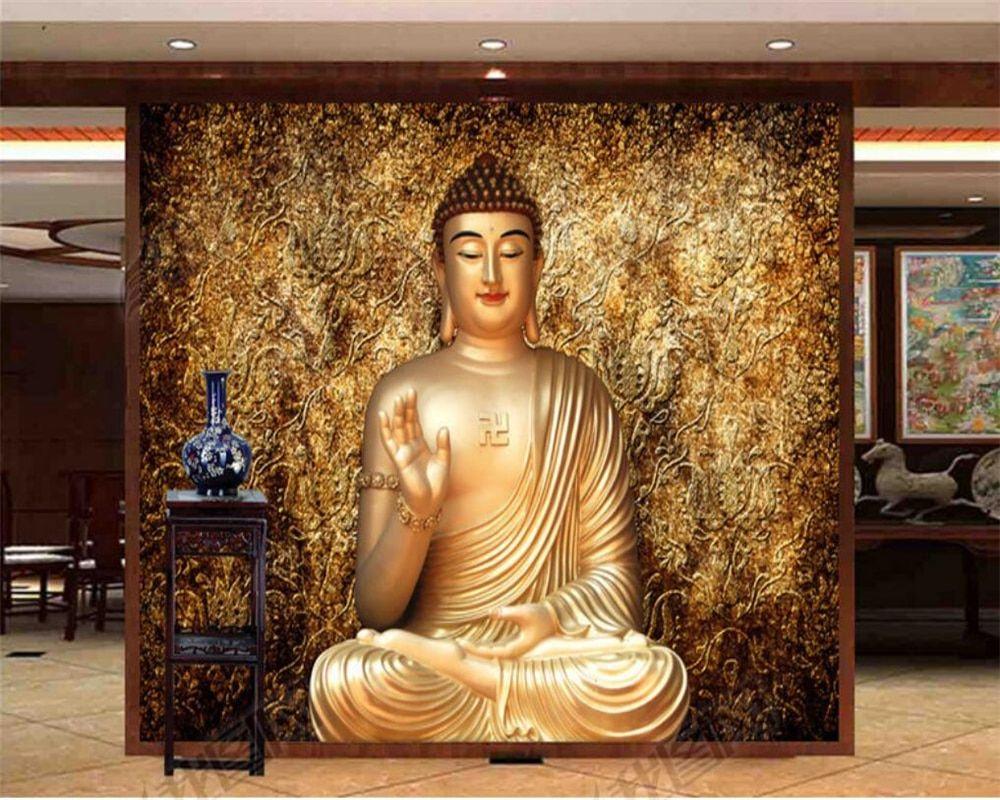 1000x800 Beibehang Custom wallpaper three dimensional relief Buddha statues background murals living room bedroom decor 3D wallpaper. custom wallpaper. 3D wallpaper3D wallpaper wallpaper