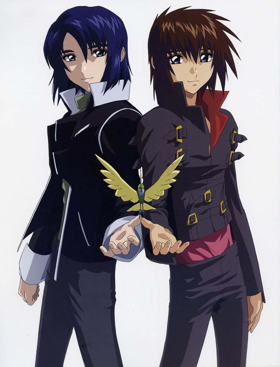 900x1177 Athrun Cagalli Phone Wallpaper