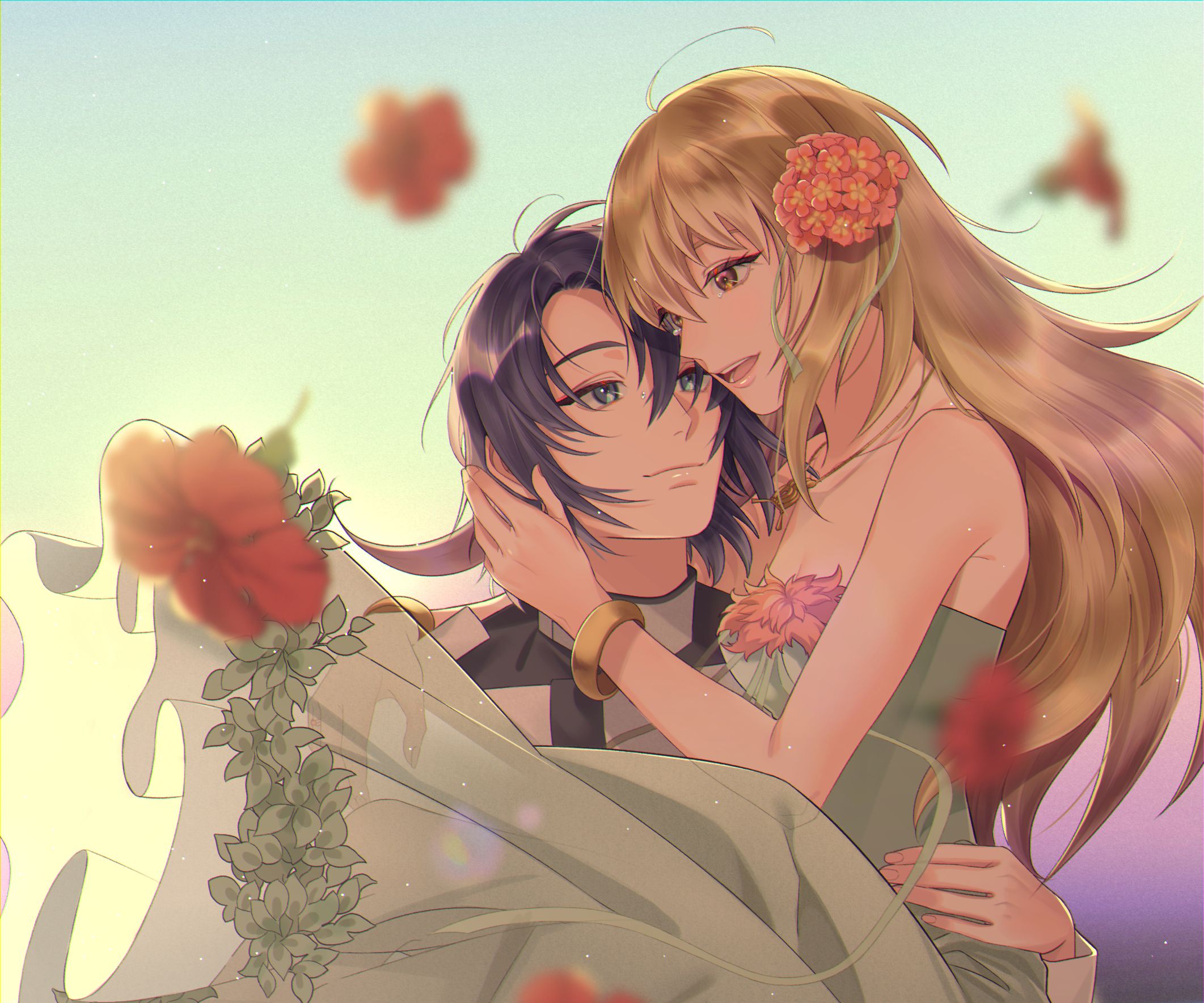 2123x1769 Download Cagalli Yula Athha Athrun Zala Anime Mobile Suit Gundam Seed HD Wallpaperx1769