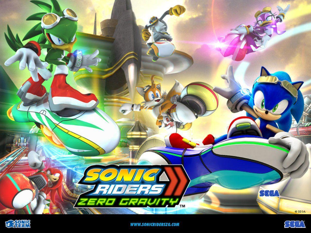 download free sonic free riders wii