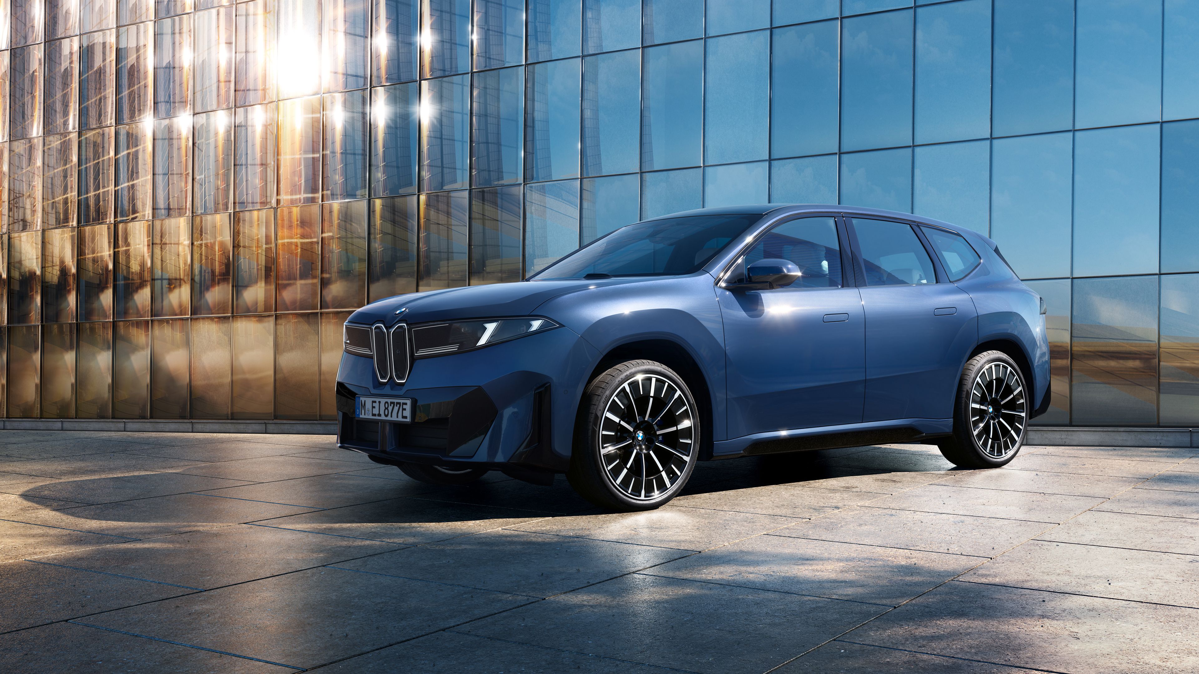 3840x2160 BMW iX3 50 xDrive M Sport 2026 4K Wallpaper Car Wallpaper