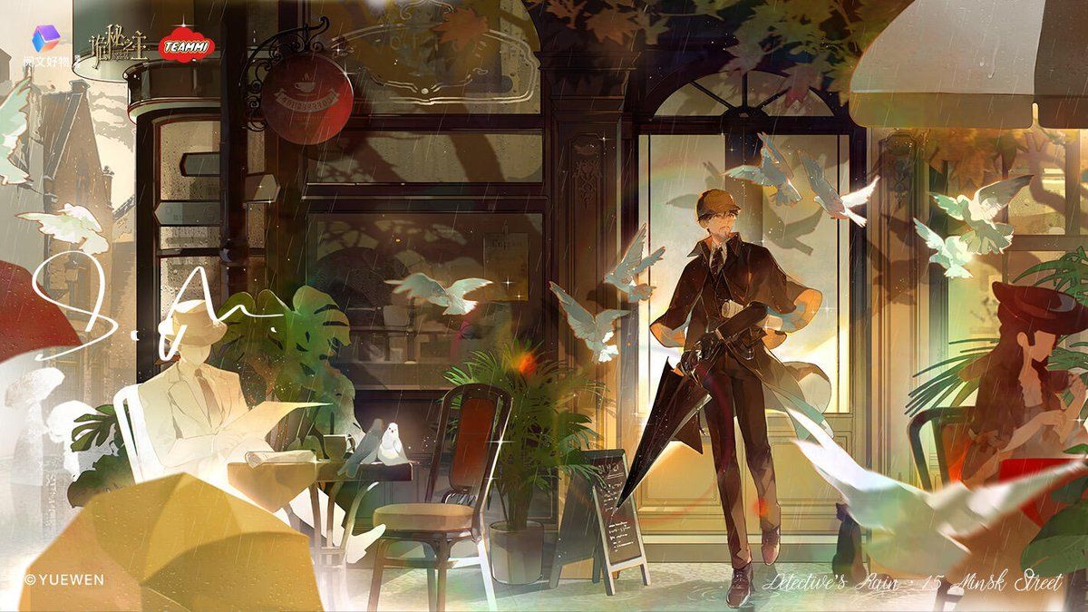 1200x675 New Official Lord of Mysteries Illustrations Every journey has its end.” Sherlock Moriarty & Gehrman Sparrow