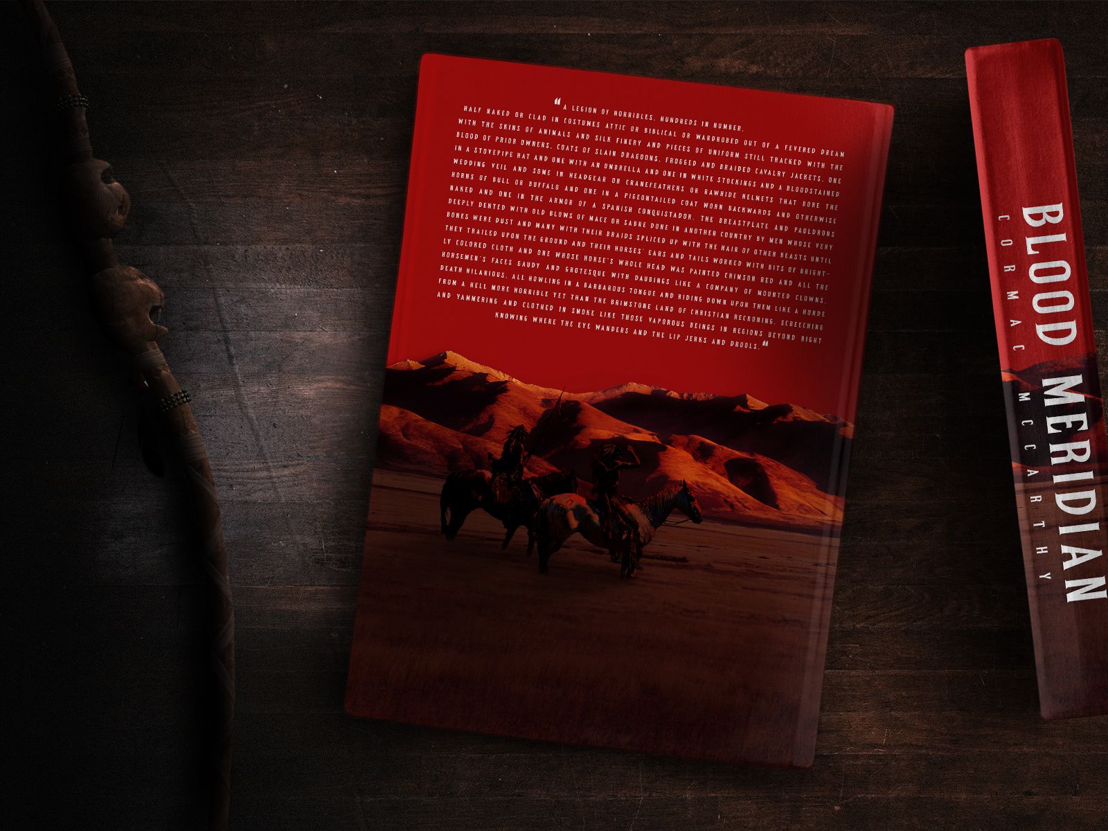 1600x1200 Blood Meridian \ Book Cover Design by Ivan Milanovski on Dribbble