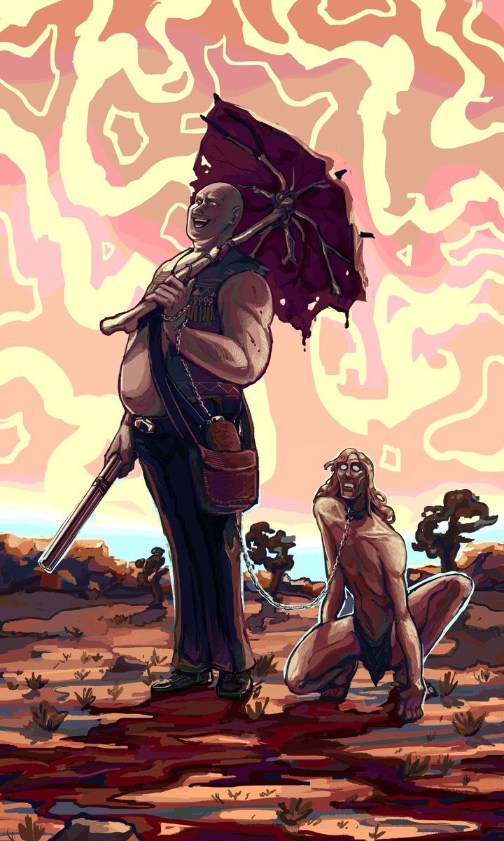 720x1200 These Blood Meridian illustrations are probably my favorite work I did this year