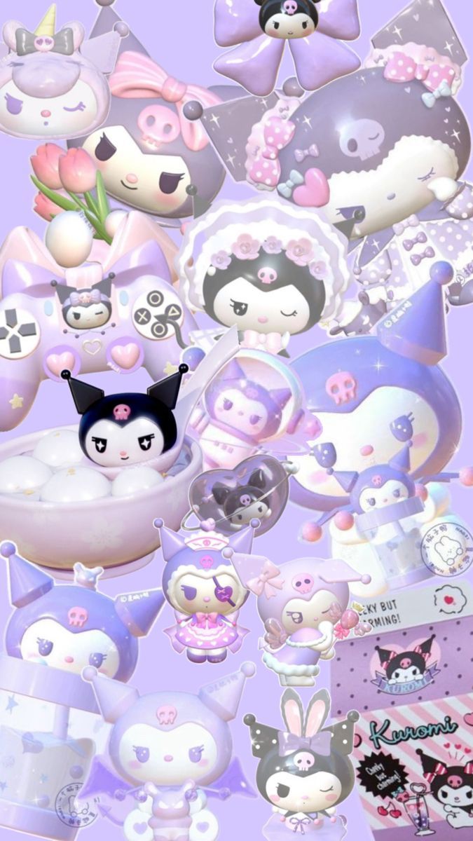 675x1200 Kuromi D Icon. #wallpaper