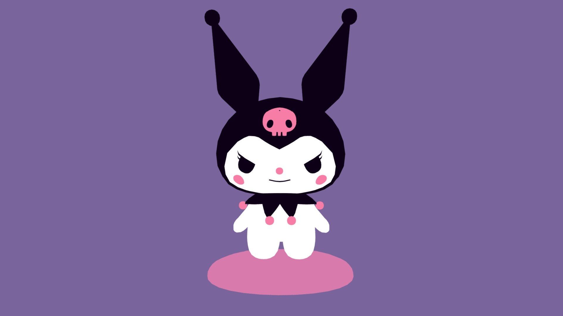 1920x1080 kuromi from sanrio Free 3D model by { ililium }; [f7719d4]