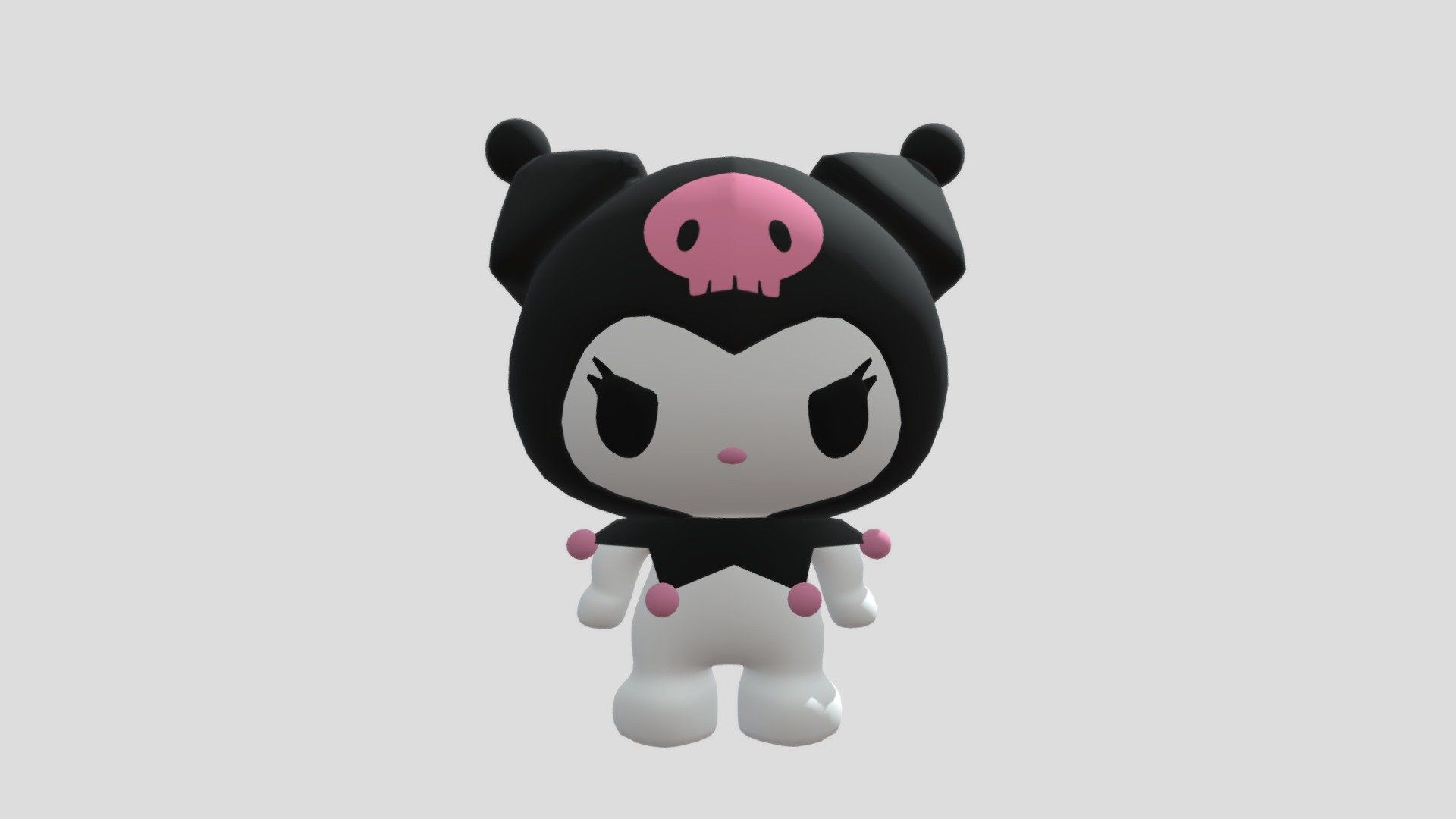 1920x1080 3D Kuromi