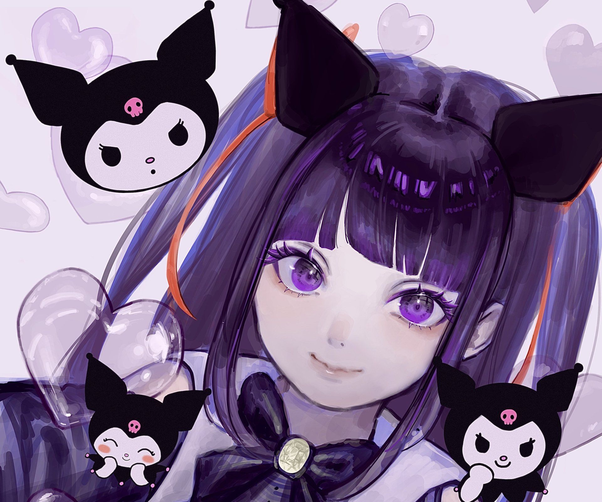 1920x1600 Kuromi's Enchanting Anime HD Wallpaper