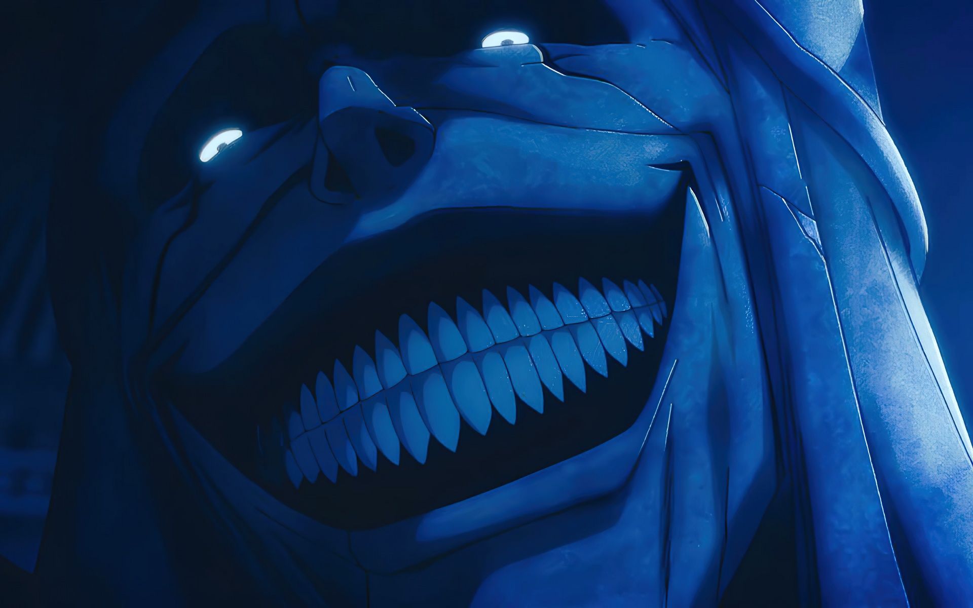 1920x1200 Statue of God Wallpaper 4K, Solo Leveling, Scary