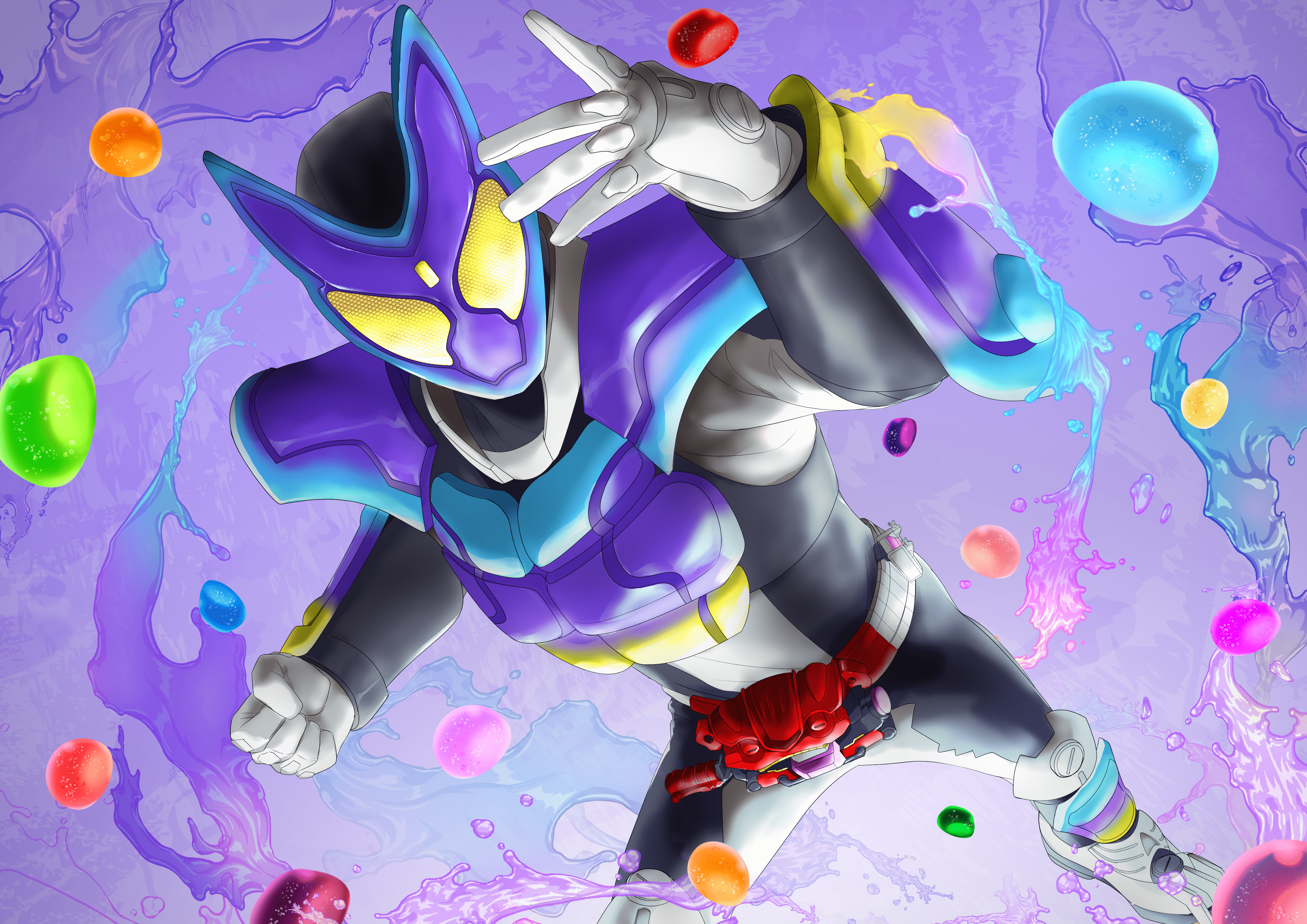 4093x2894 Kamen Rider Gavv. Anime Image Board