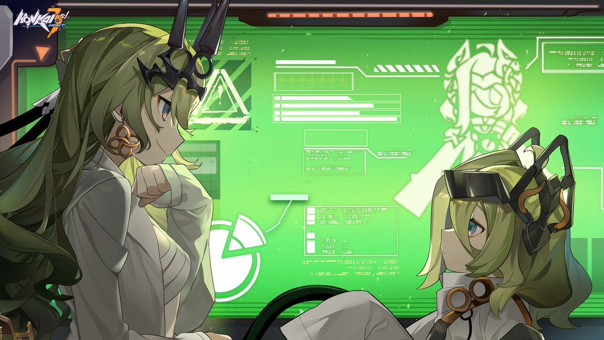 1200x675 Wallpaper] Skit Event [Mobius's Lab] Wallpaper Have you finished your work today? Please enjoy the [Mobius's Lab] story CG wallpaper! GLB>> SEA>> #miHoYo #HonkaiImpact3rd