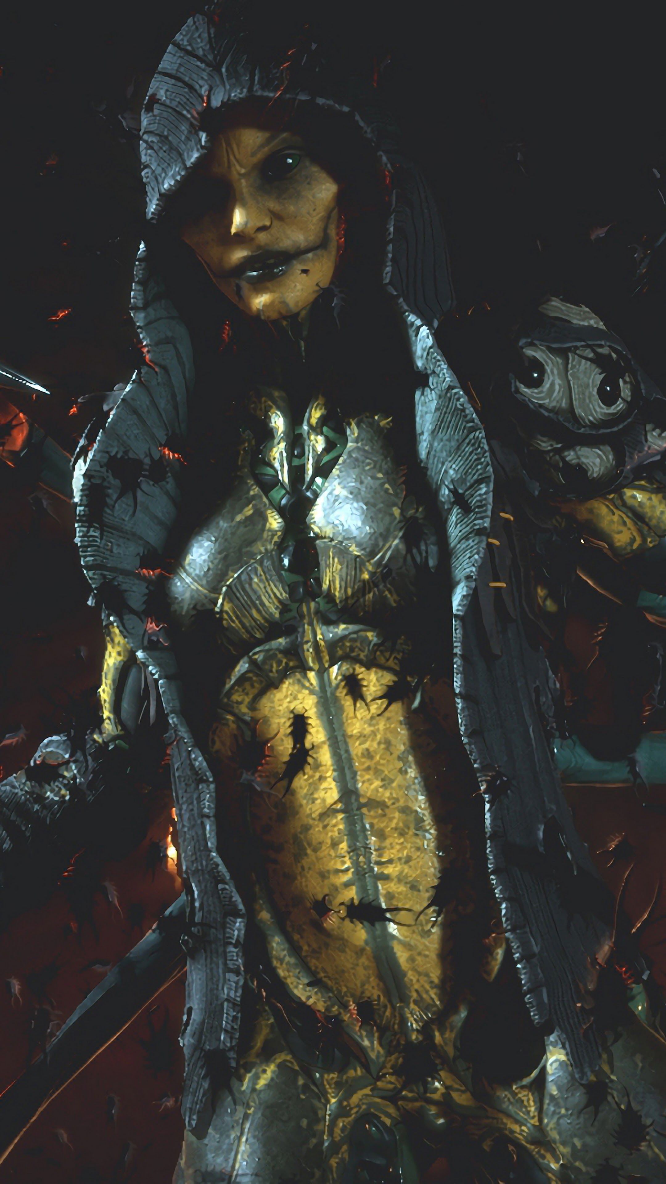 2160x3840 D'Vorah Mortal Kombat 11 4K Wallpaper HD