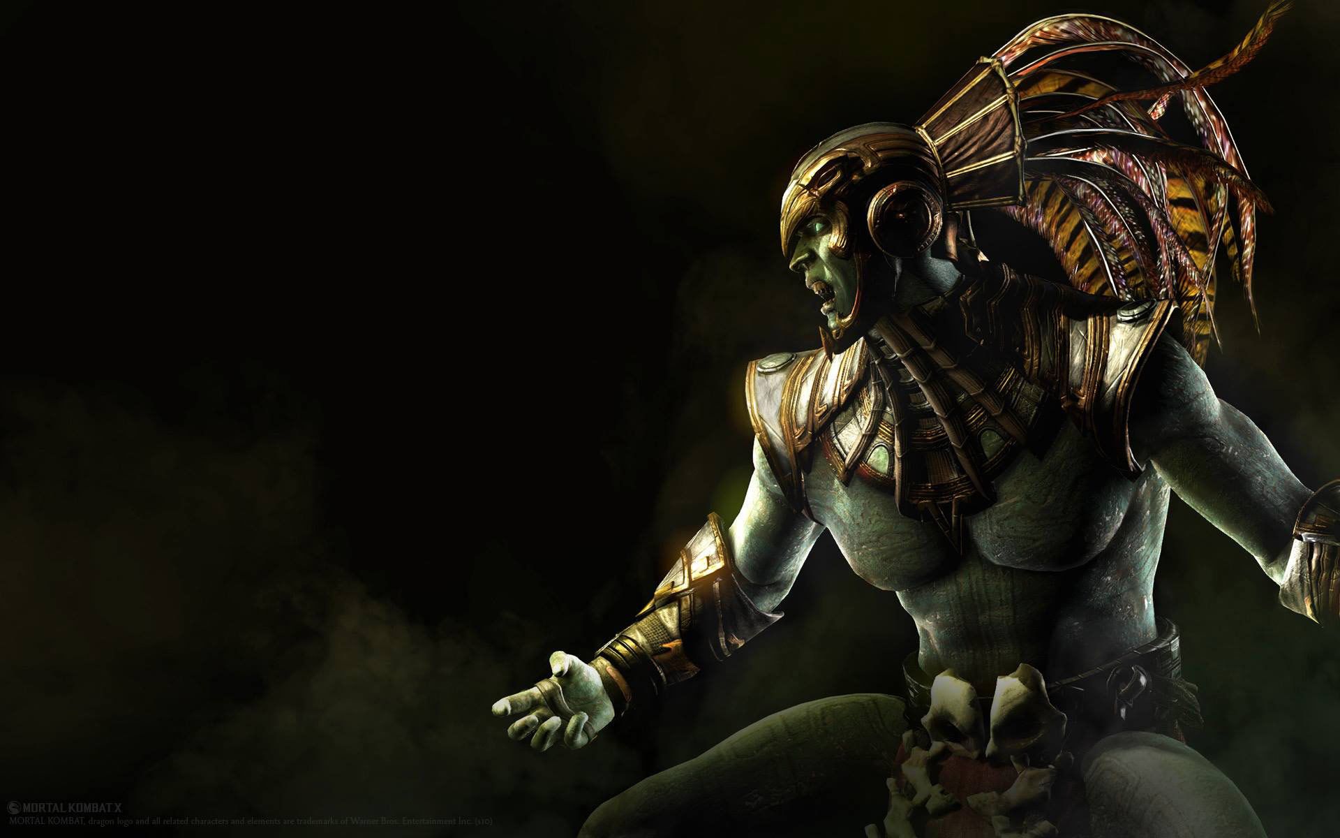 1920x1200 High resolution Mortal Kombat X artwork for Cassie Cage, Kotal Kahn, Ferra Torr and D'Vorah #