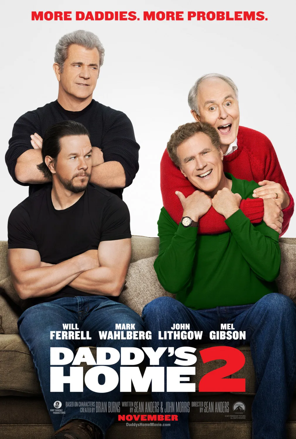 1011x1500 Daddy's Home 2 movie review