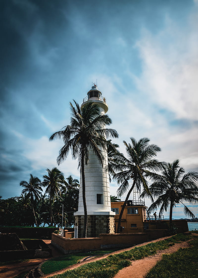 800x1120 Galle Light House, , iphone, landscape, lanka, light house, mobile, graphy, sea, HD phone wallpaper