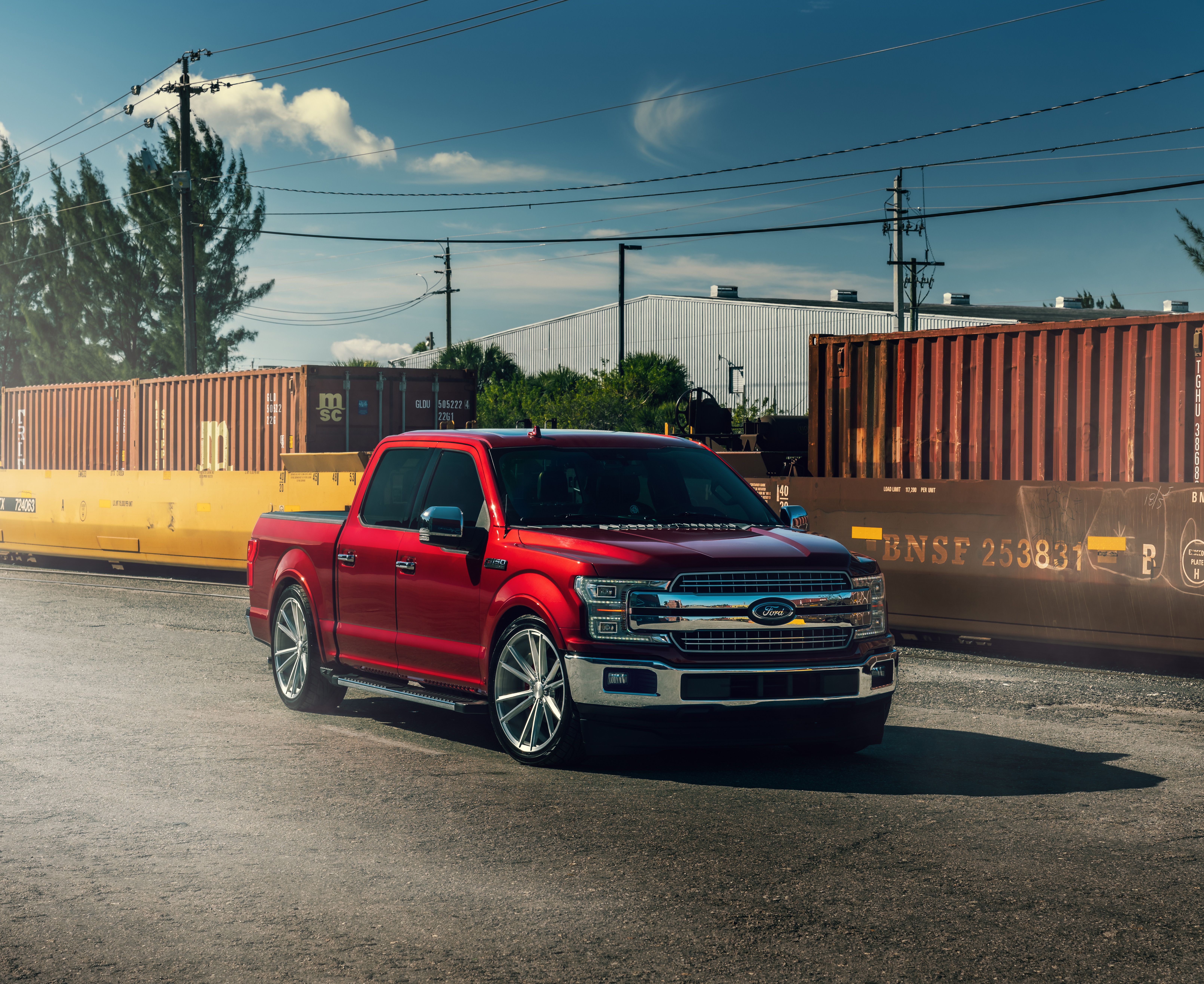 6437x5261 Ford F 150 Wallpaper 4K, Pickup Truck, Ruby Red, 5K