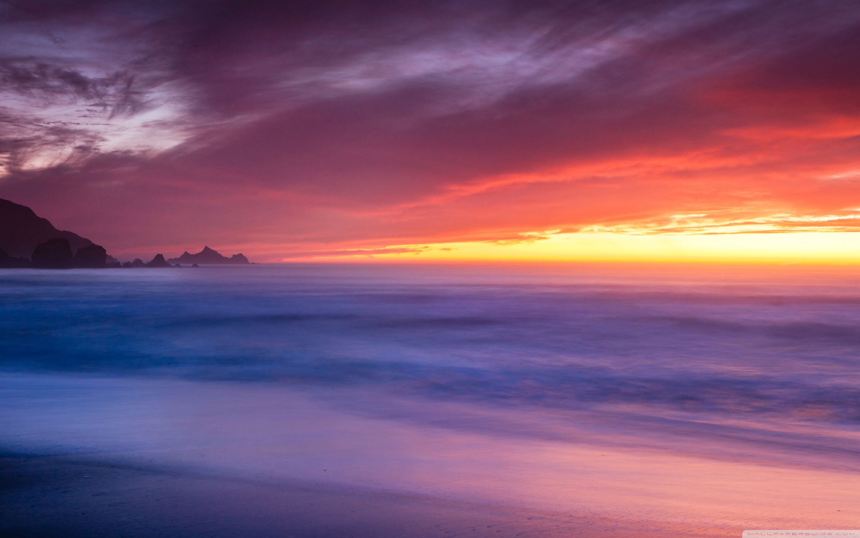 2880x1800 Rockaway Beach, California 4K UHD Wallpaper for UltraHD Desktop and TV : Widescreen and UltraWide Display : Dual Monitor : Smartphone and Tablet Devices
