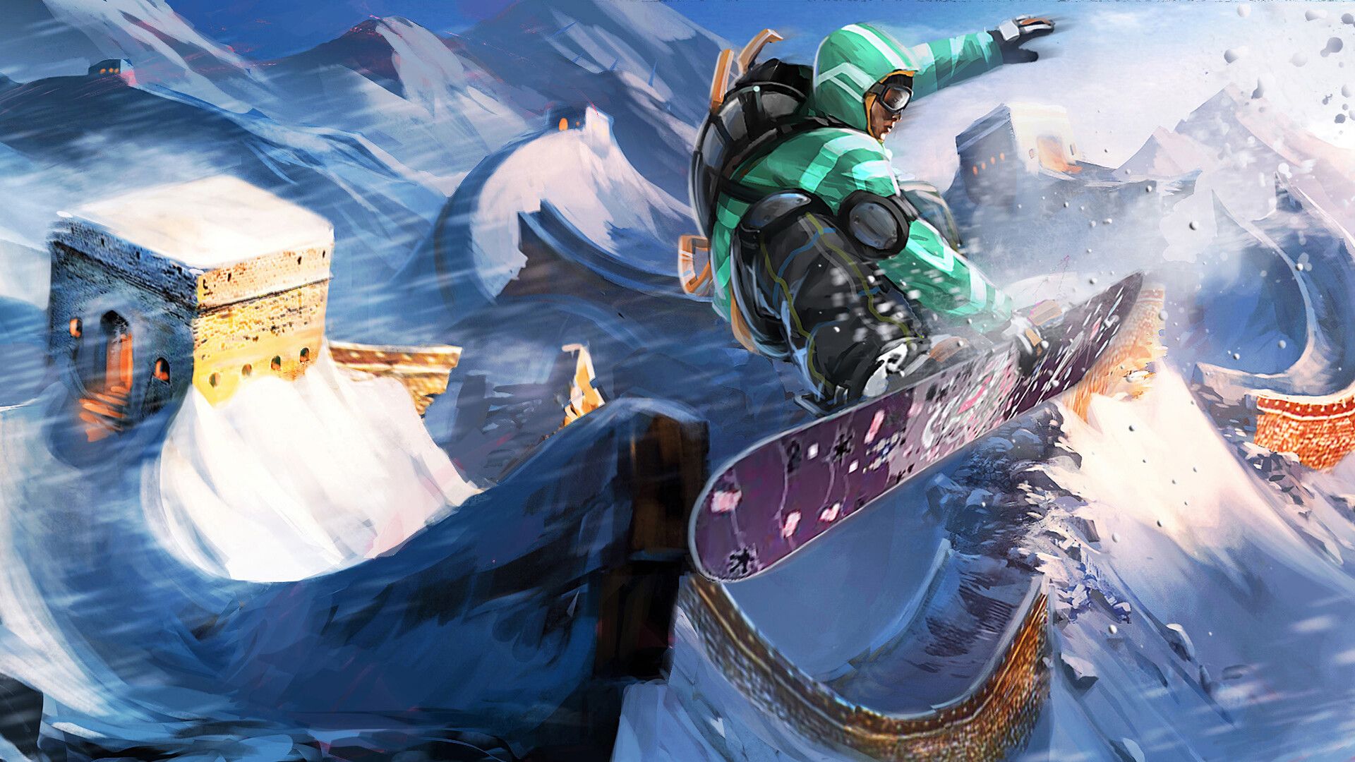 1920x1080 Snowboarding Game: Fun & Realistic?