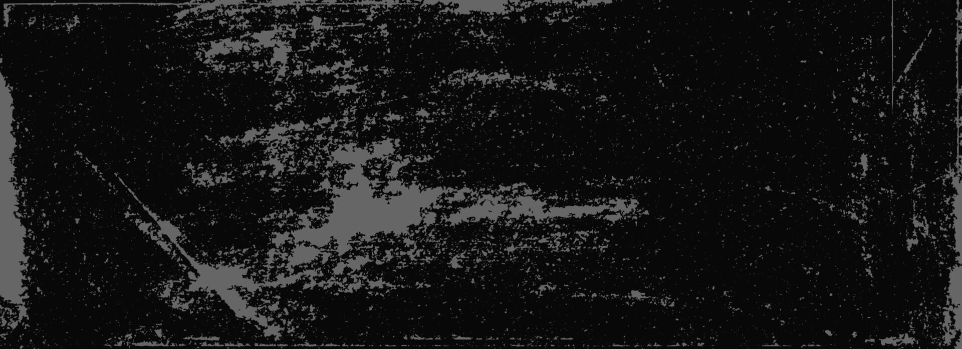 1920x698 Rough worn texture background. Black grey grunge distressed overlay. Dark raw weathered surface wallpaper. Old gritty grainy backdrop. Scratched dirty stone wall concept. Textured illustration