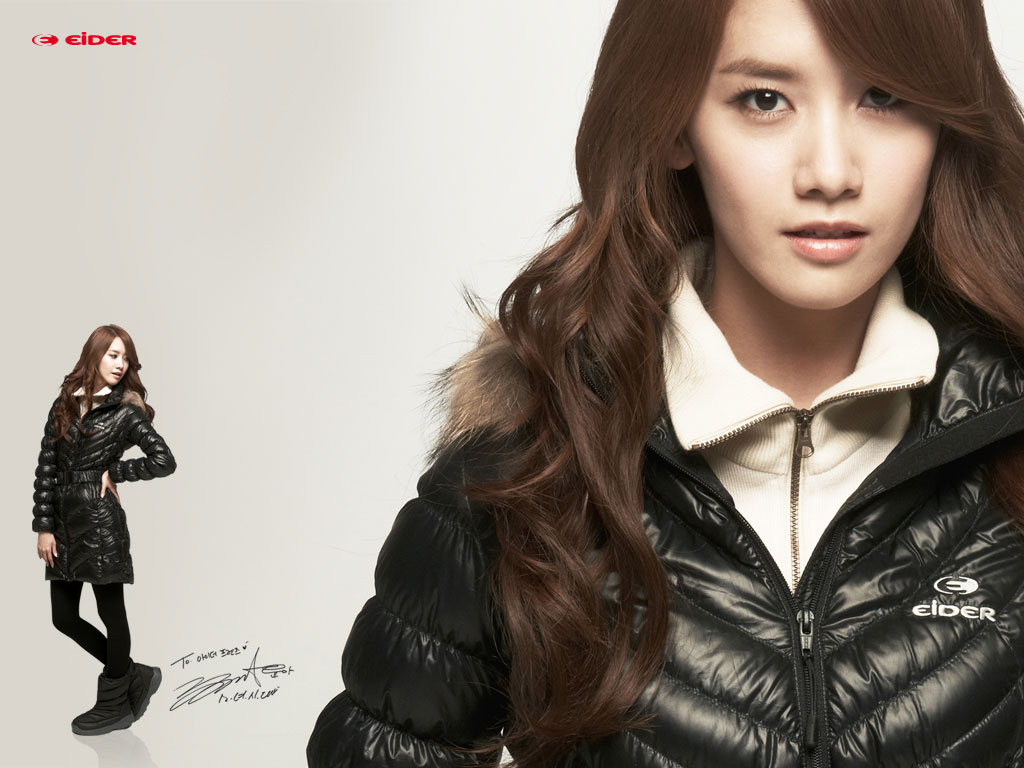 1024x768 Yoona & Lee Minho Eider wallpaper