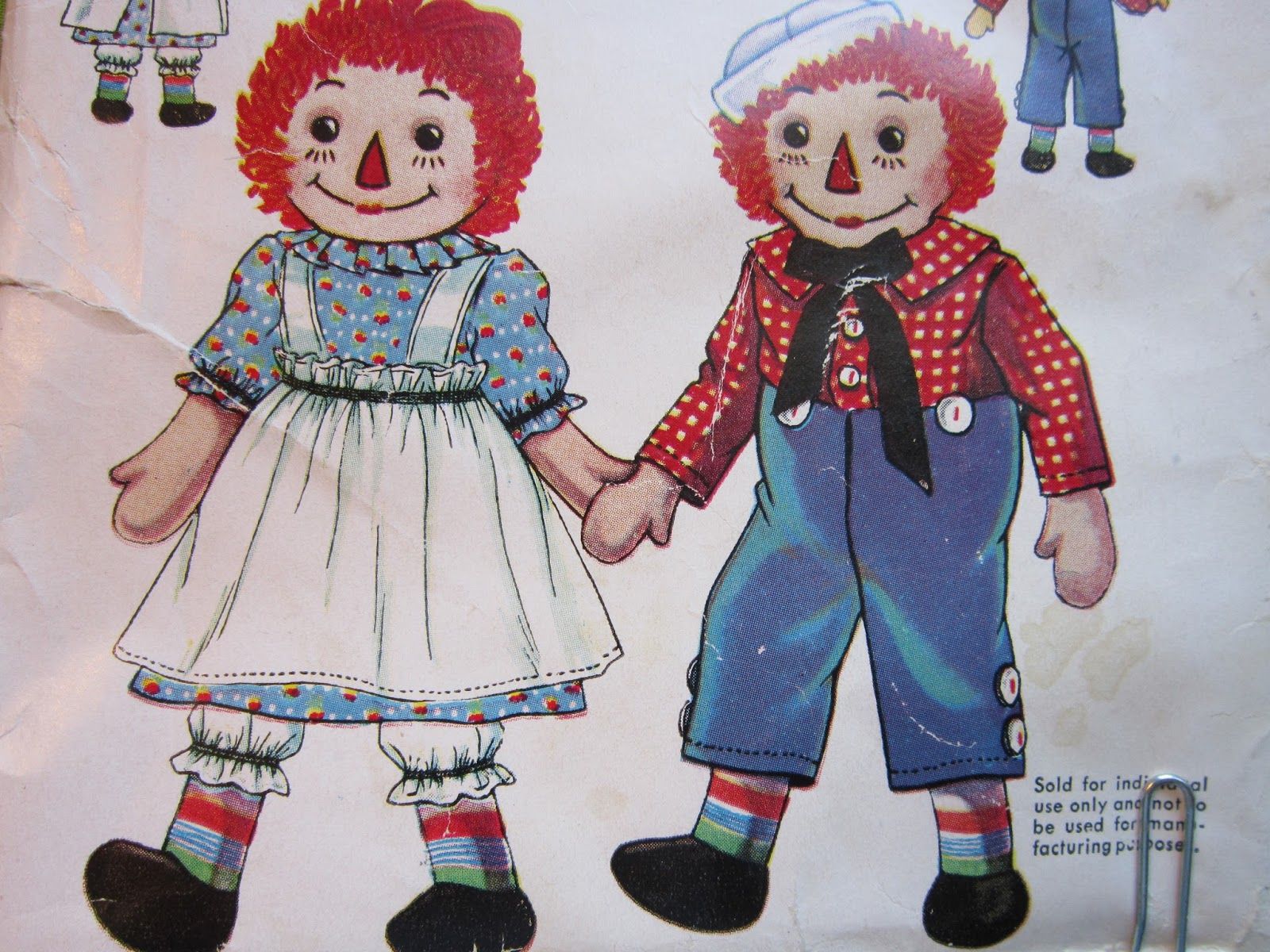1600x1200 gold country girls: Patterns From The Past: Raggedy Ann and Andy, and also Little Lulu!