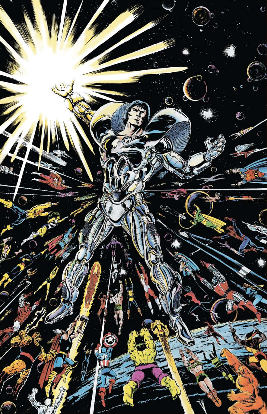 885x1372 Marvel Beyonder Wallpaper