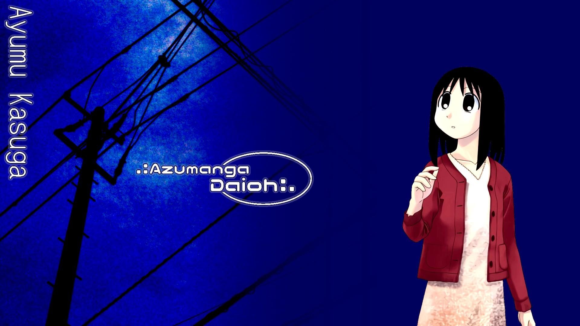 1920x1080 I made an Azumanga Daioh wallpaper