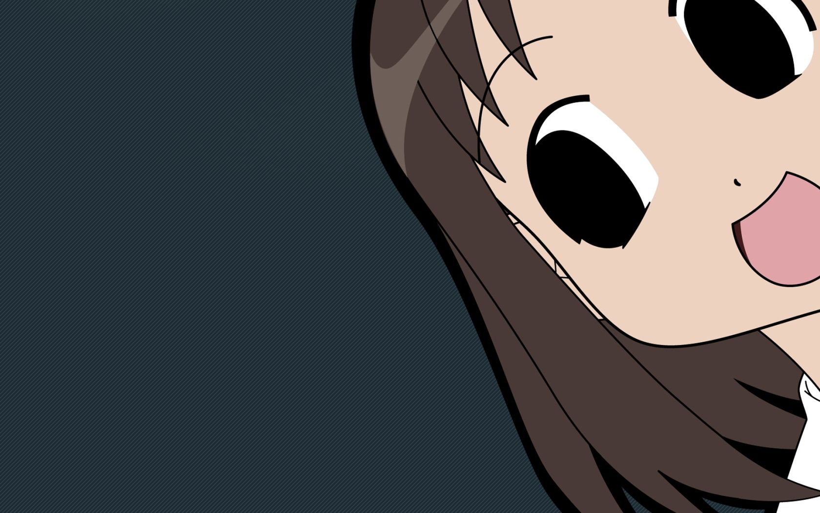 1680x1050 azumanga daioh kasuga ayumu close vector