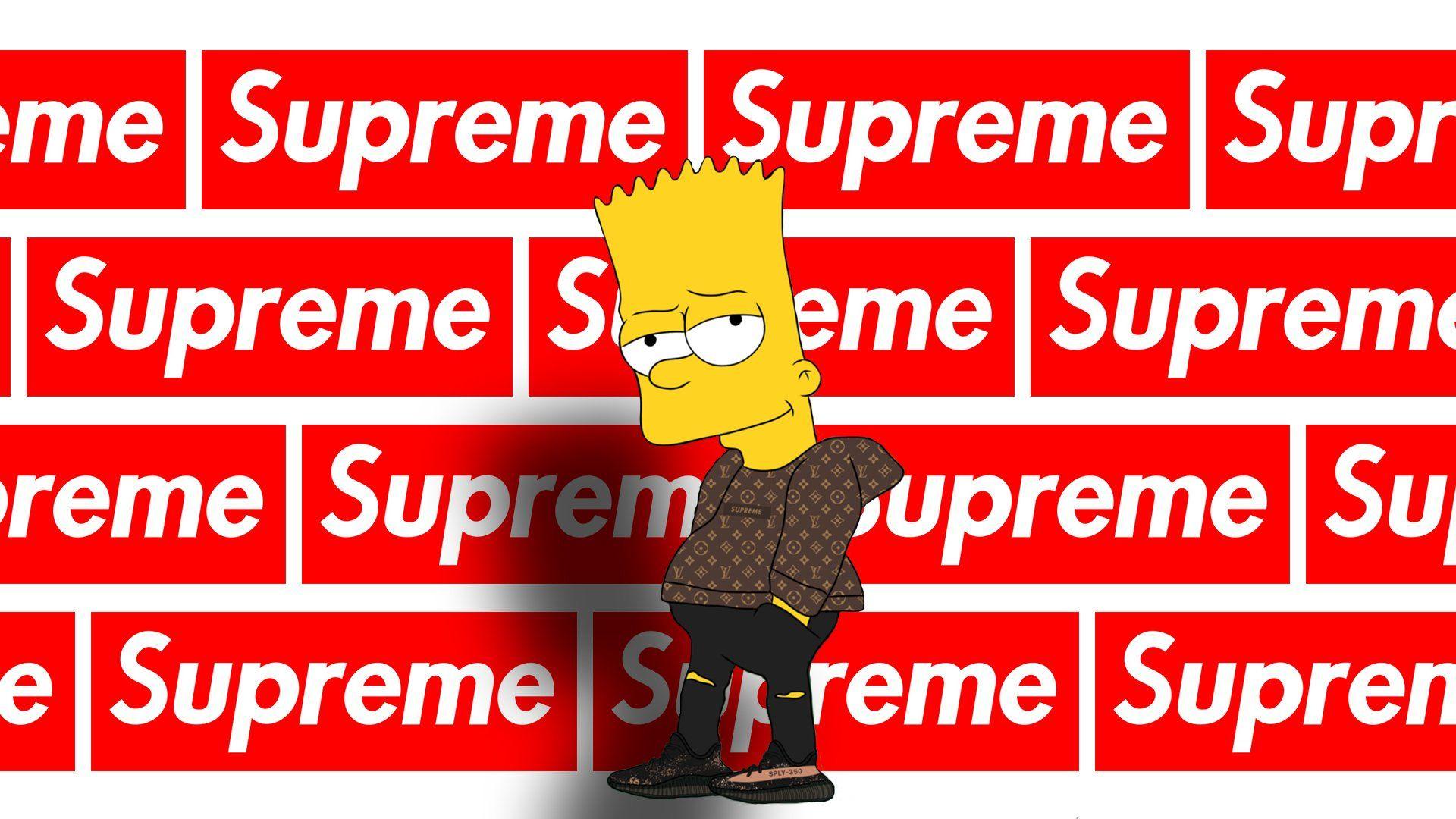 1920x1080 Off White Bart Wallpaper