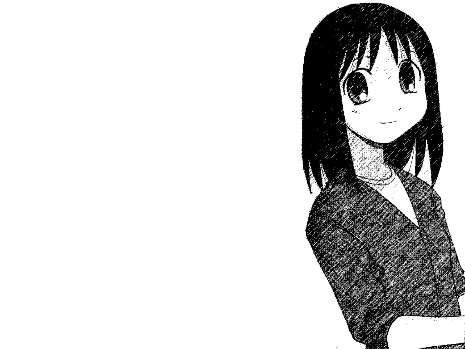 1600x1200 azumanga daioh kasuga ayumu white. konachan.net.com Anime Wallpaper