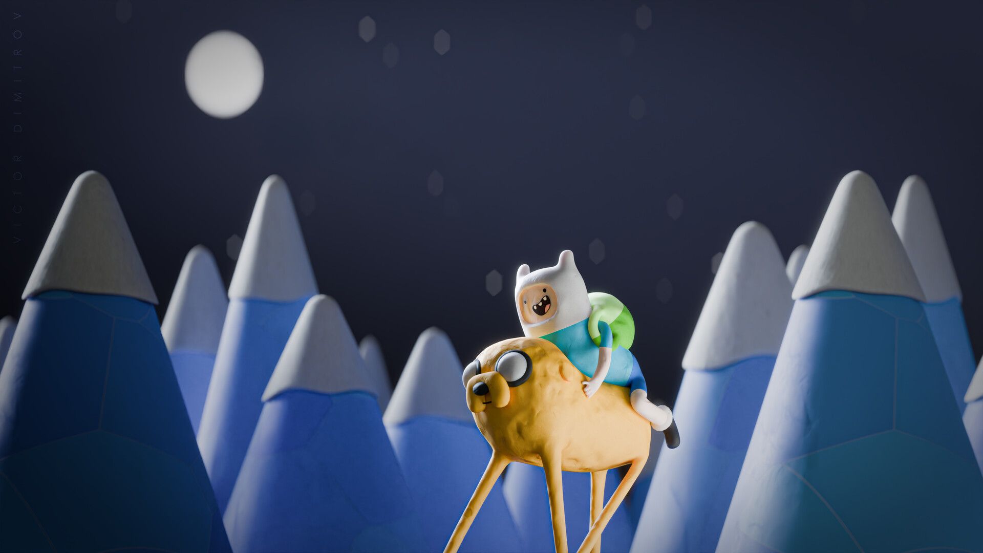 1920x1080 Claymation Wallpaper