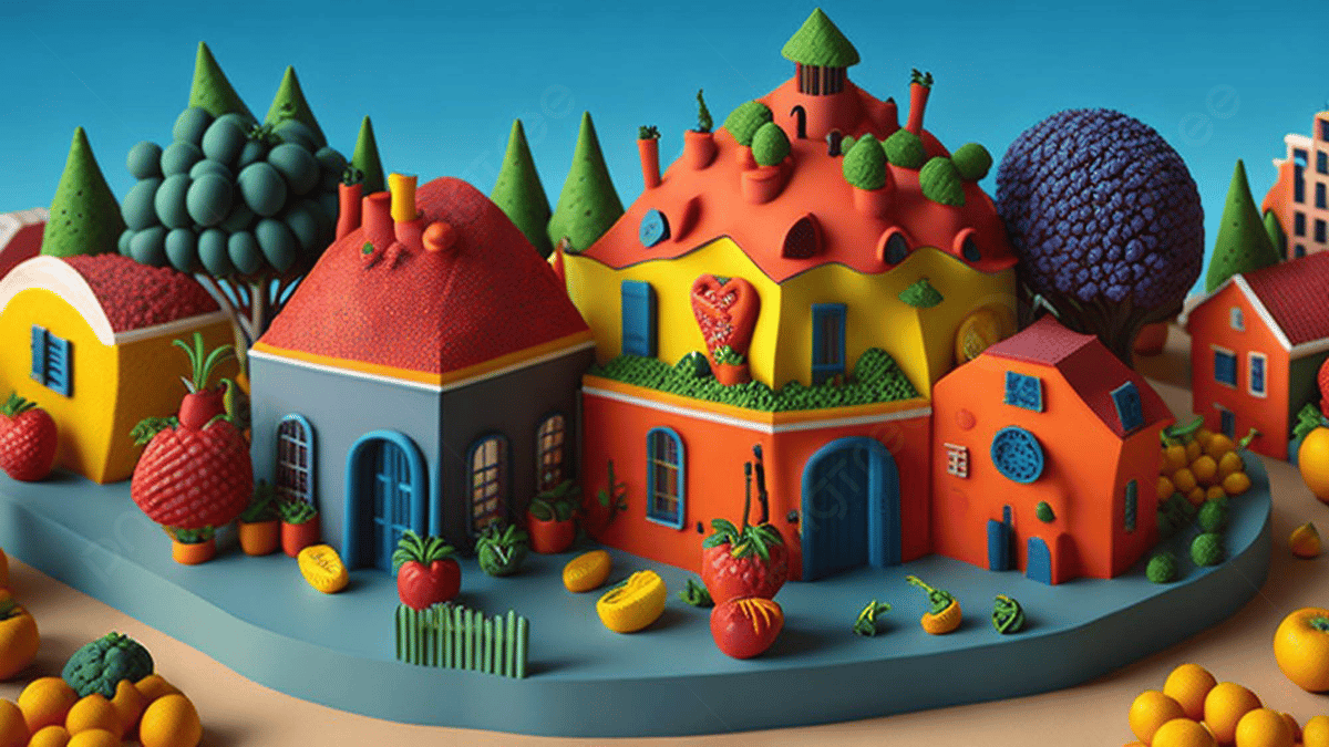 1200x675 Claymation Of A City, Wallpaper, Claymation, City Background Image And Wallpaper for Free Download