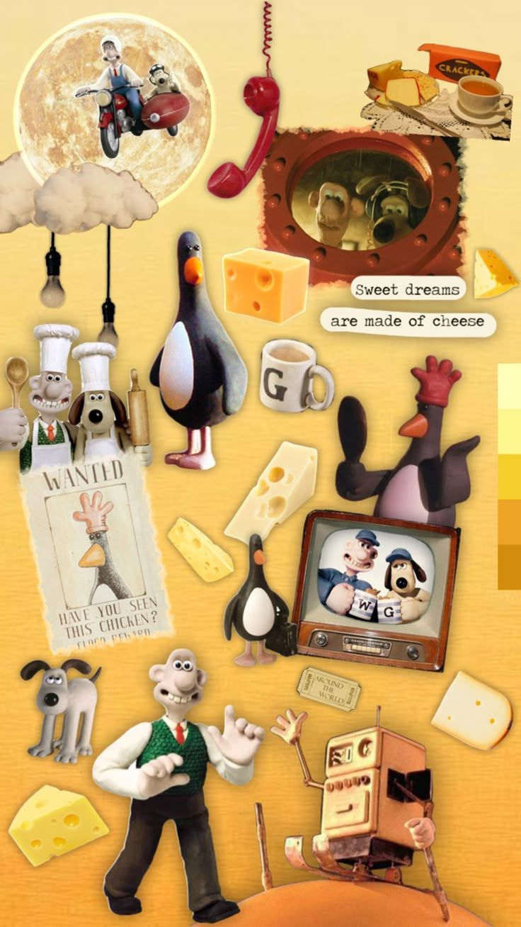 736x1308 Claymation Wallpaper