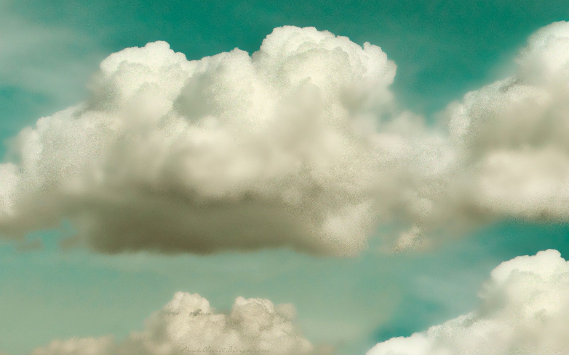 1920x1200 Fair weather wallpaper on telephone