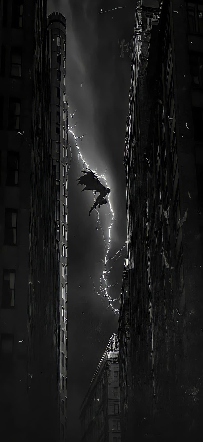 800x1734 Batman, diablo, good, marvel, night, rainy, super, thrones, weather, woman, HD phone wallpaper