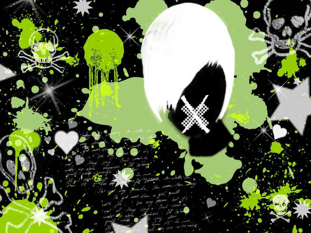 1024x768 Emo Scene Wallpaper