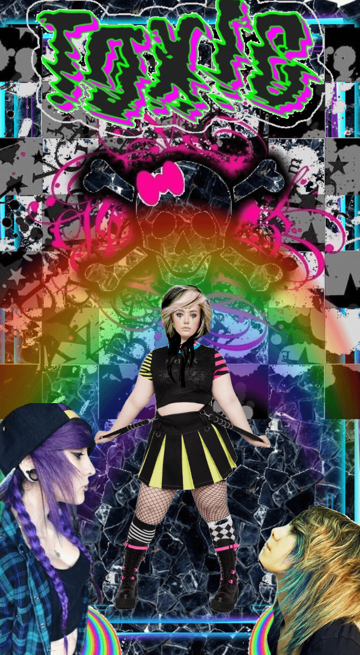 720x1308 Emo Scene Outfit