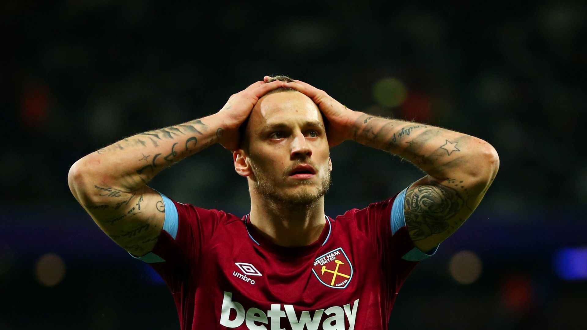 1920x1080 Marko Arnautovic: West Ham striker left out of squad to face Bournemouth amid China interest