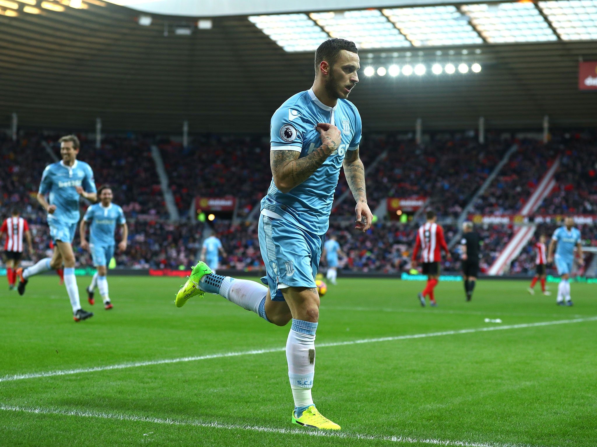2048x1536 Marko Arnautovic proves his worth for Stoke as Sunderland's relegation concerns continue