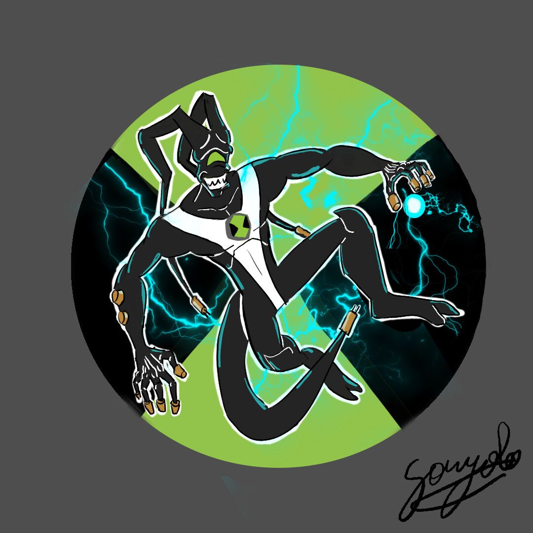 1080x1080 Santiago Anzola Ben 10 Fan art