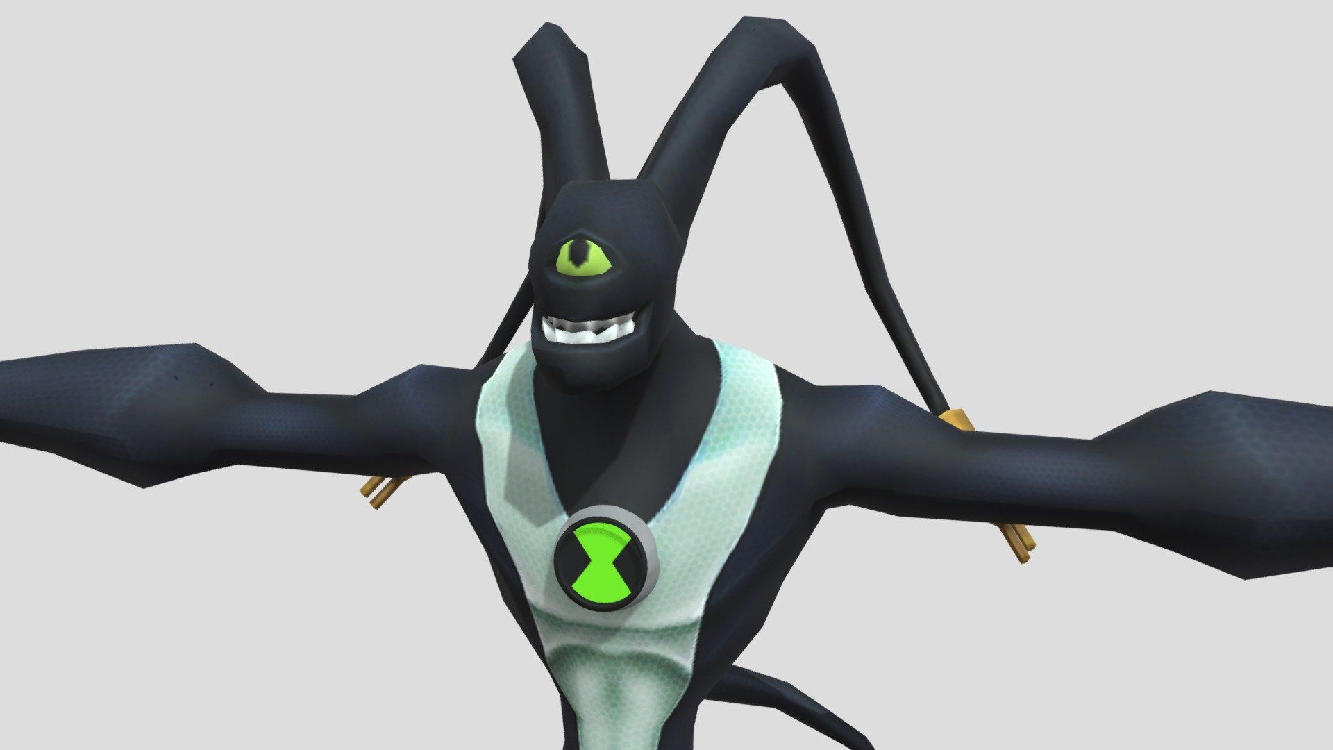 1920x1080 Feedback Ben 10 Free 3D model by kimni88 [e6b0330]
