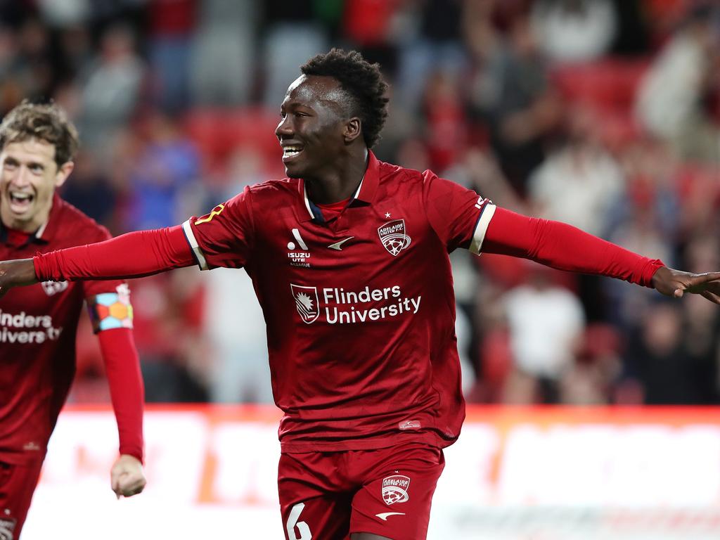1024x768 Nestory Irankunda's Power Earns Socceroos Call Up After Adelaide United A League Form