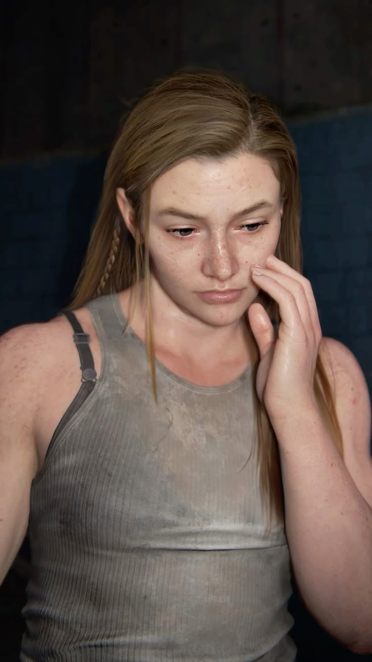736x1308 Abby Anderson hair down
