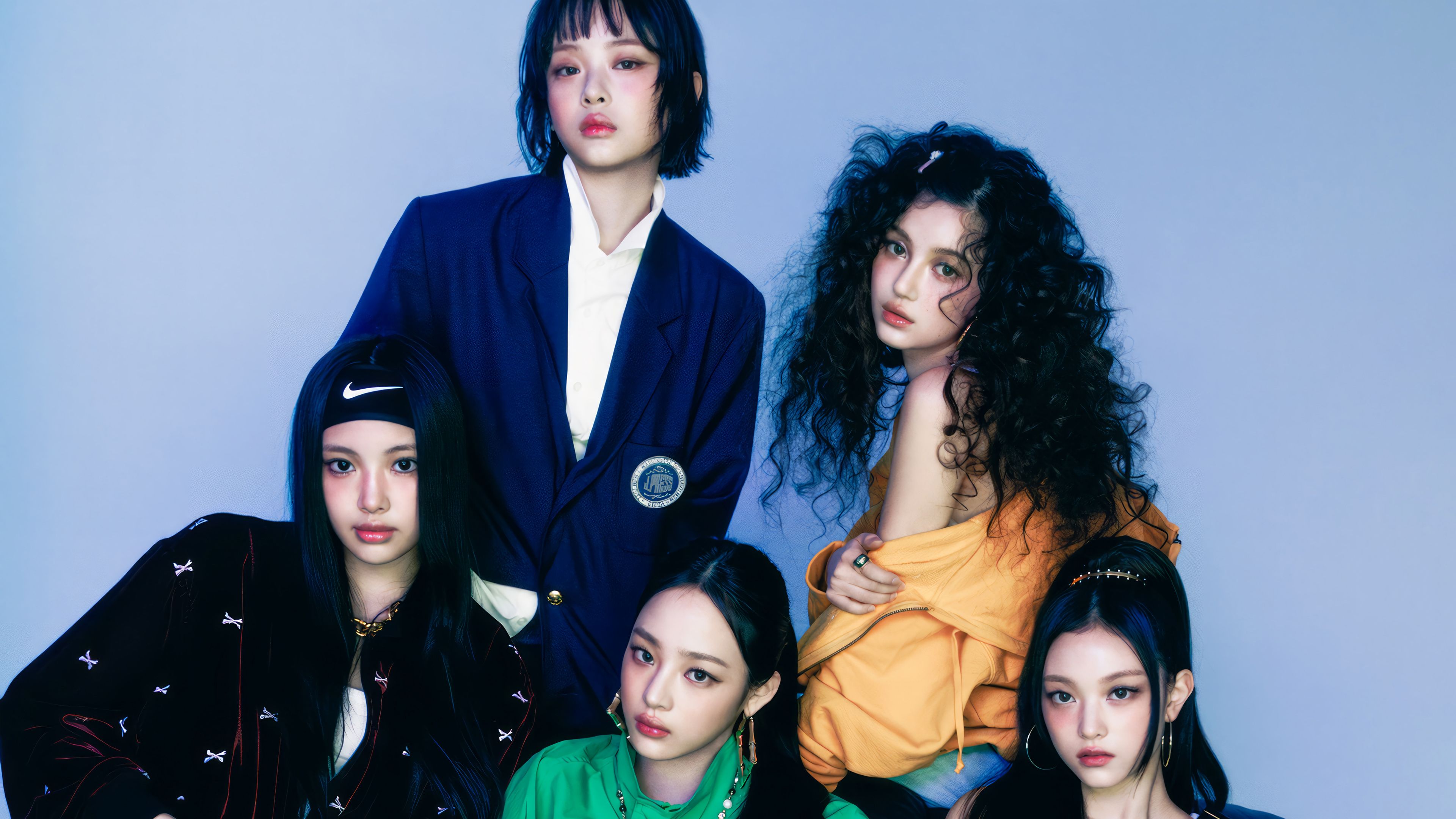 3840x2160 NewJeans How Sweet Members Wallpaper 4K HD PC a