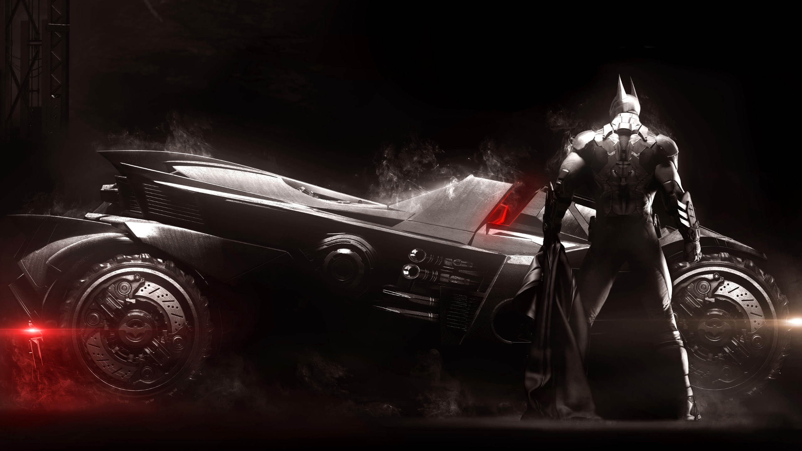 2560x1440 Batman Arkham Knight Batmobile WQHD 1440P Wallpaper