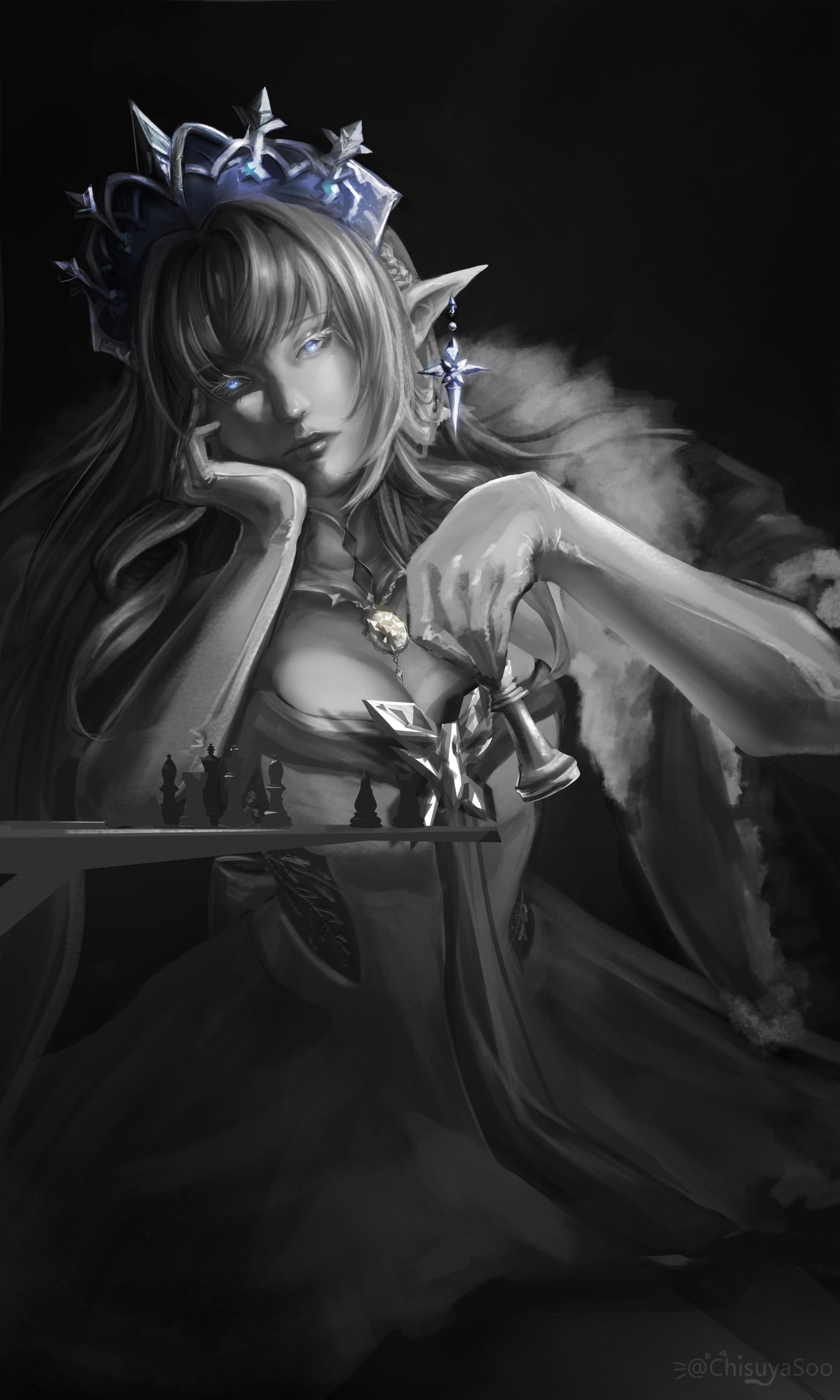 3000x5000 Tsaritsa Fanart! I can finally sleep