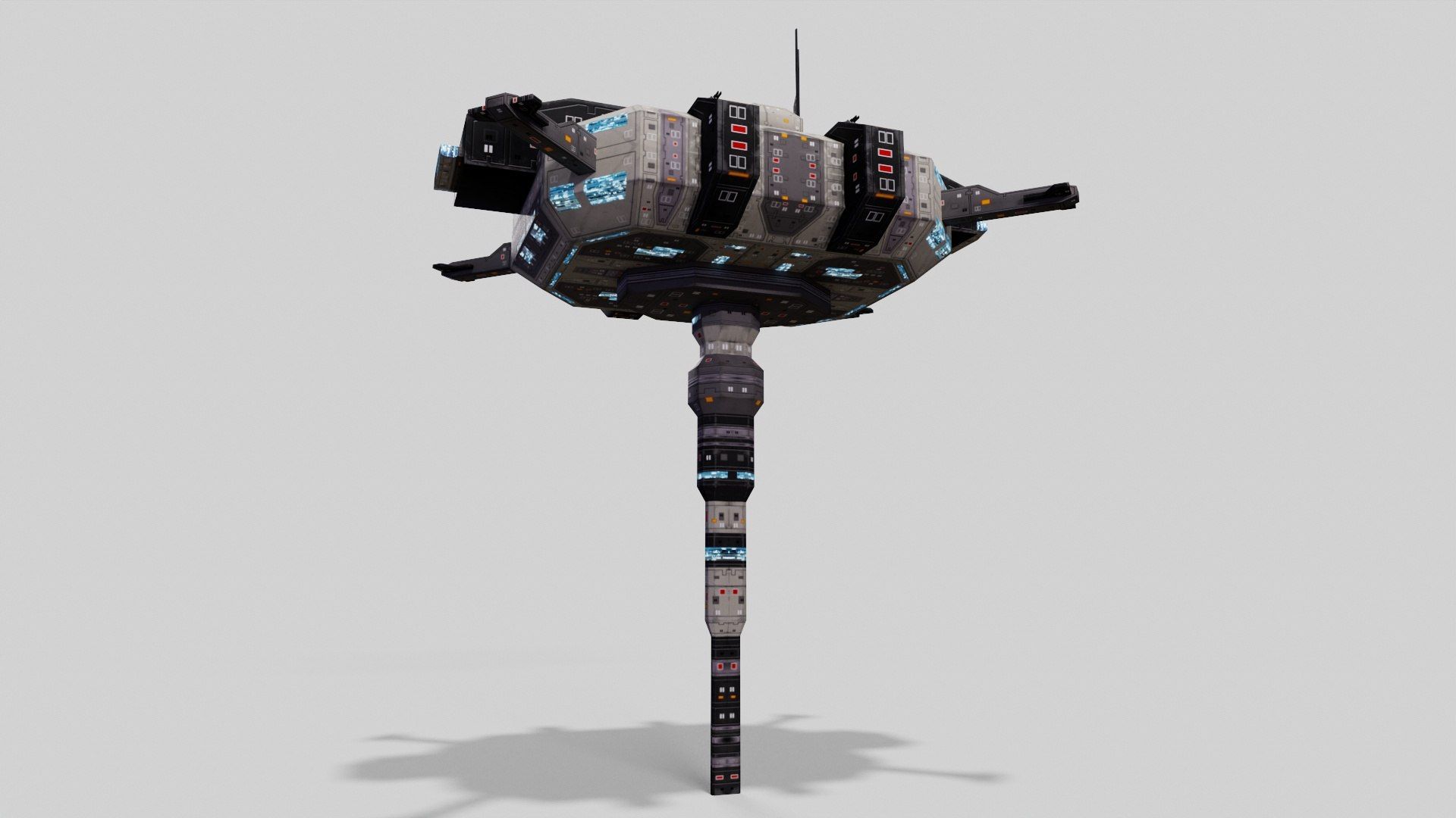 1920x1080 3D Sci Fi Space Dock