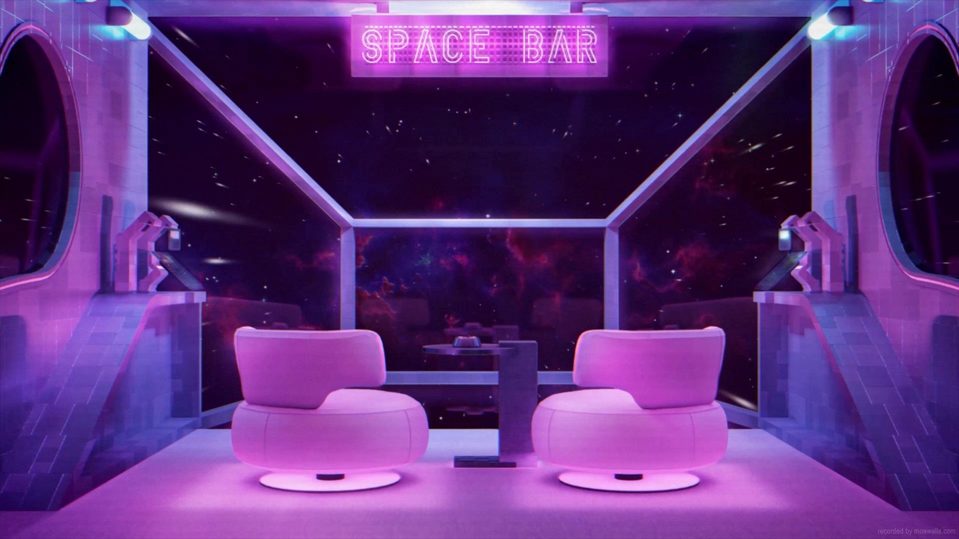 1920x1080 Space Bar Ship Live Wallpaper