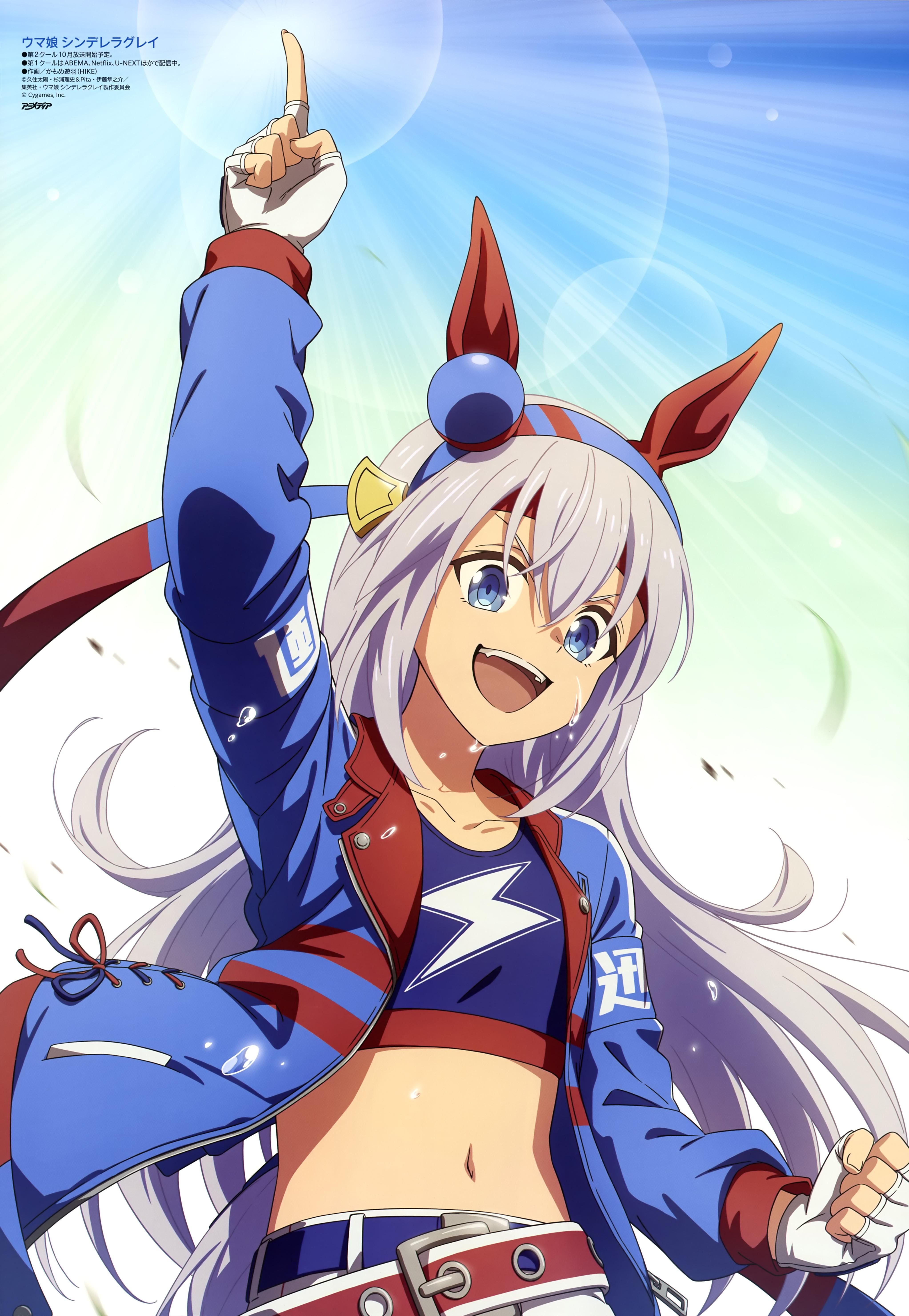 4090x5924 Tamamo Cross Illustration in the August 2025 Issue of Animedia Magazine