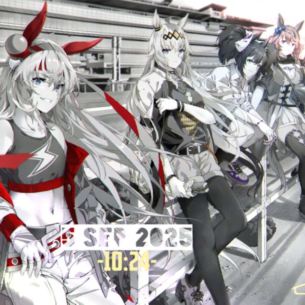 1024x1024 Steam Workshop::Umamusume Cross, Oguri Cap, Inari One and Super Creek
